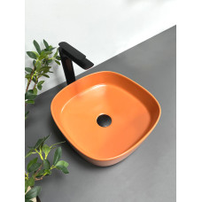Умывальник накладной VBI AREZZO TERRACOTTA MATT VBI-013204 (37,5х37,5)