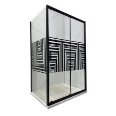 Душевая кабина Artex STT-100 Black print (100x80x185)