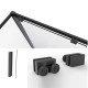 Душові двері Dusel DSL191B Black Matt 1200x1900