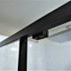 Душові двері Dusel DSL191B Black Matt 1200x1900