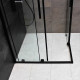 Душевая кабина Dusel DSL194B Black Matt прозрачное 900x900x1900