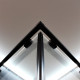 Душевая кабина Dusel DSL194B Black Matt прозрачное 900x900x1900
