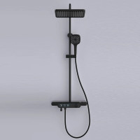 Душевая система Dusel Pour Black