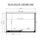Душевая кабина Dusel DSL191+195 прозрачное 1200x800x1900
