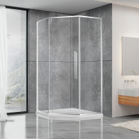 Душова кабіна Dusel DL197H Chrome прозоре 1000x1000x1900