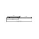 Душові двері Dusel EF185B Black Matt 1200х1900