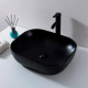 Умивальник Dusel CUBIS Black 50 см