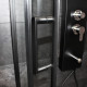 Душевая кабина Dusel EF-182B Black Matt прозрачное 1000x1000x1900
