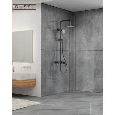 Душова система Dusel Lacio Black Matt