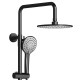 Душова система Dusel Lacio Black Matt