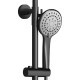 Душова система Dusel Lacio Black Matt