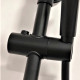 Душова система Dusel Lacio Black Matt