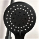 Душова система Dusel Lacio Black Matt