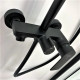 Душова система Dusel Lacio Black Matt