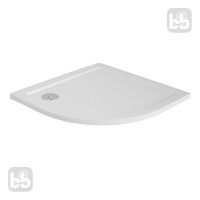 Поддон Eger SMC 80*80*3,5см полукруглый 599-8080R