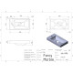 Раковина Fancy Marble Ida (40x22)