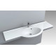 Раковина Fancy Marble Katja (140x33)