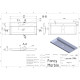 Раковина Fancy Marble Laurine (100x45)