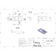 Раковина Fancy Marble Linnea (50x25)