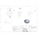 Раковина Fancy Marble Mona (42x42)