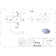 Раковина Fancy Marble Pat (50x40)
