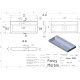 Раковина Fancy Marble Signe (100x45)