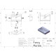 Раковина Fancy Marble UM 550C (55x36)