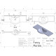 Раковина Fancy Marble Anna (120x47/35)