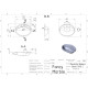Раковина Fancy Marble  Bianca Bowl (54x42)
