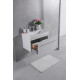 Тумба з умивальником Fancy Marble Corsica 70 біла