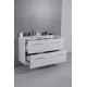 Тумба з умивальником Fancy Marble Cuba 120 біла