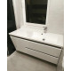 Тумба з умивальником Fancy Marble Cyprus 125 біла