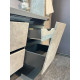 Тумба з умивальником Fancy Marble Cyprus 125 біла