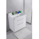 Тумба з умивальником Fancy Marble Devon 80 біла