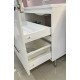 Тумба з умивальником Fancy Marble Goa 80 біла