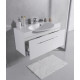Тумба з умивальником Fancy Marble Sumatra 100 біла