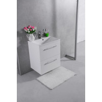 Тумба с умывальником Fancy Marble Santorini 60 белая