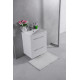 Тумба з умивальником Fancy Marble Santorini 60 біла