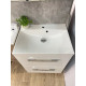 Тумба з умивальником Fancy Marble Santorini 60 біла