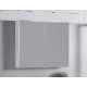 Дзеркальна шафа Fancy Marble MC-10 (80x70) білий