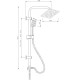 Душевая система Invena Paras AU-31-001