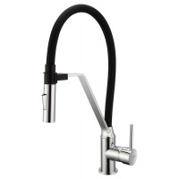 Смеситель для кухни Invena Magnetic BZ-30-L04 черный