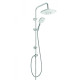 Душова система Invena Rotonda AU-27-К02 квадратна біл/хром