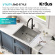 Кухонная мойка Kraus Standart PRO™ KHT301-22L (559 x 559 x 304)