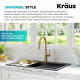 Змішувач кухонний Kraus KPF-2820BB Бронза