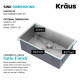 Кухонная мойка Kraus серії Precision™ KHU100-30 (686 x 483 x 254)