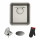 Кухонная мойка Kraus Dex™ KD1US17B (429 х 476 х 235)