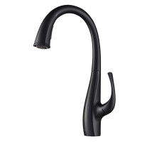 Смеситель кухонный Kraus KPF-1675MB Черный