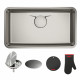 Кухонна мийка Kraus Dex™ KD1US25B (629 х 480 х 235)