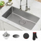 Кухонна мийка Kraus Dex™ KD1US25B (629 х 480 х 235)
